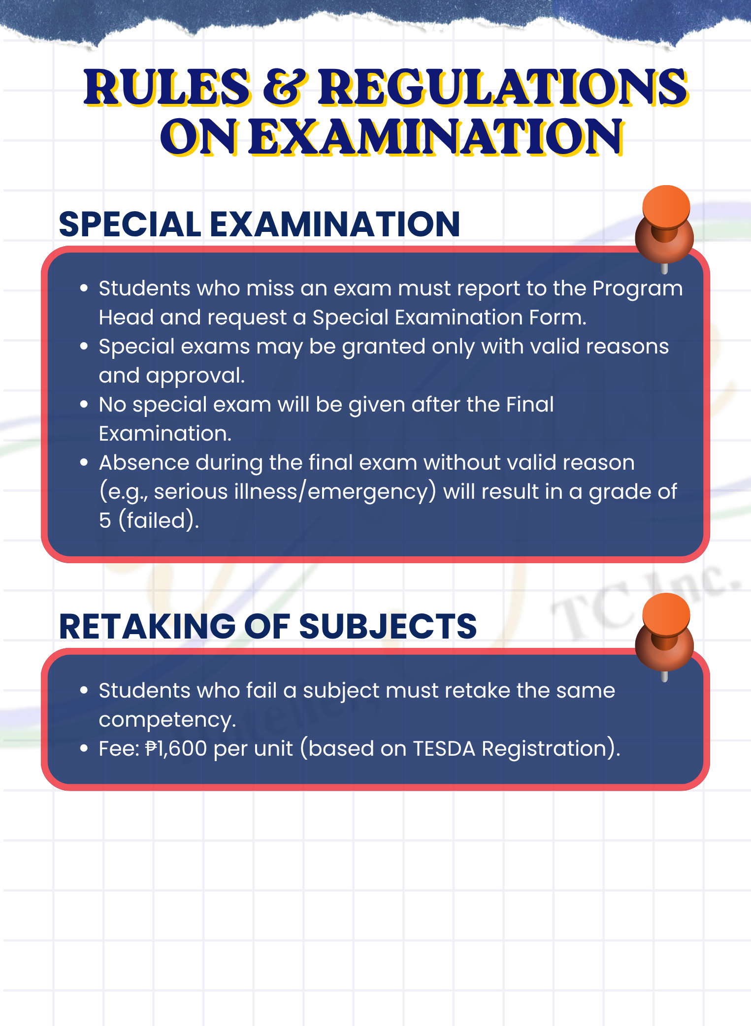 Rules and Regulation